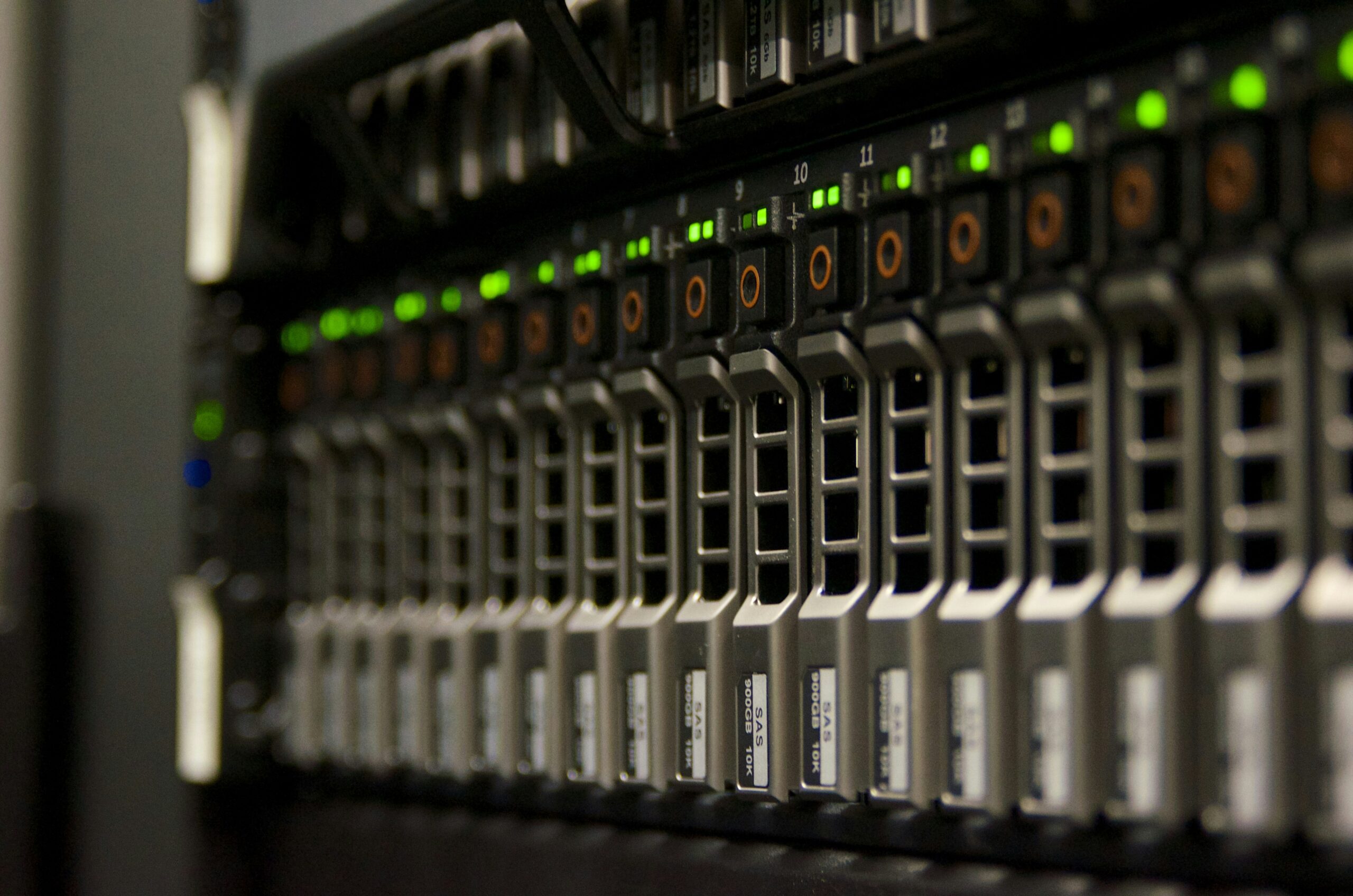Server-Detailaufnahme.