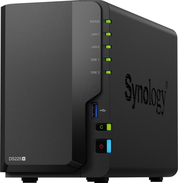 Abbildung eines Synology-Systems.